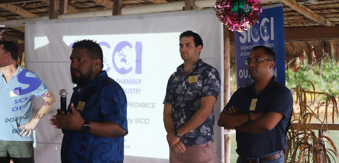SICCI engages with businesses in Western Province